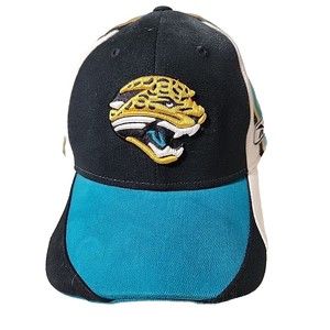 Jacksonville Jaguars Reebok NFL Equipment Authentic Cap Hat‎ Fitted 5 panel OSFM